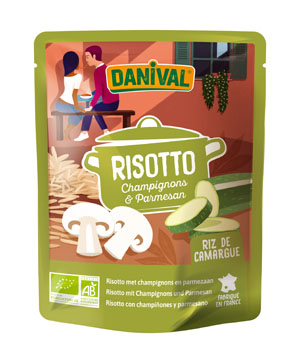 Danival Risotto met champignons bio 250g